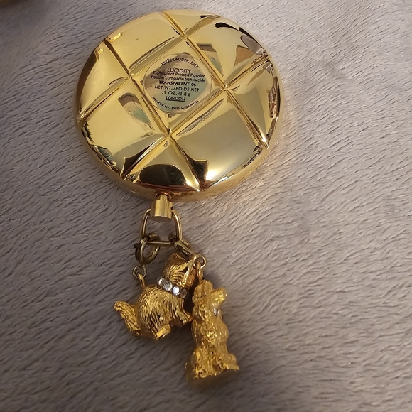 Vintage Estee Lauder Cosmetic Compact w/charms - Picture 2 of 6